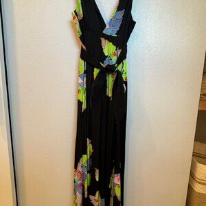 Cynthia Rowley floral maxi dress, Size 4